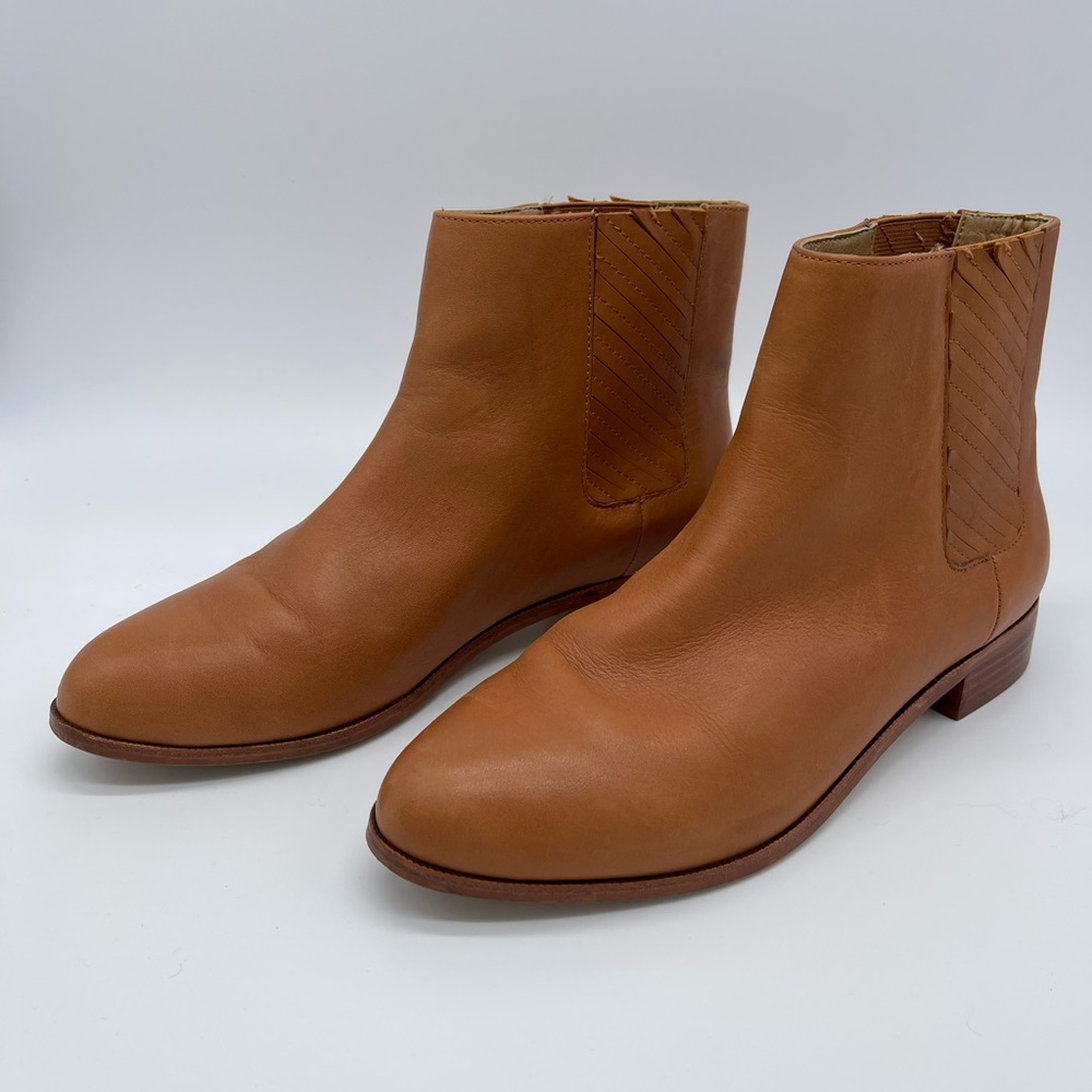 M4DE Booties Tan Leather size 8 1/2 $40